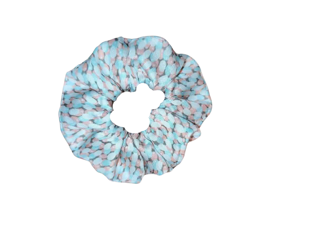 Pastel Breeze Scrunchy– Βαμβακερό Λαστιχάκι Μαλλιών