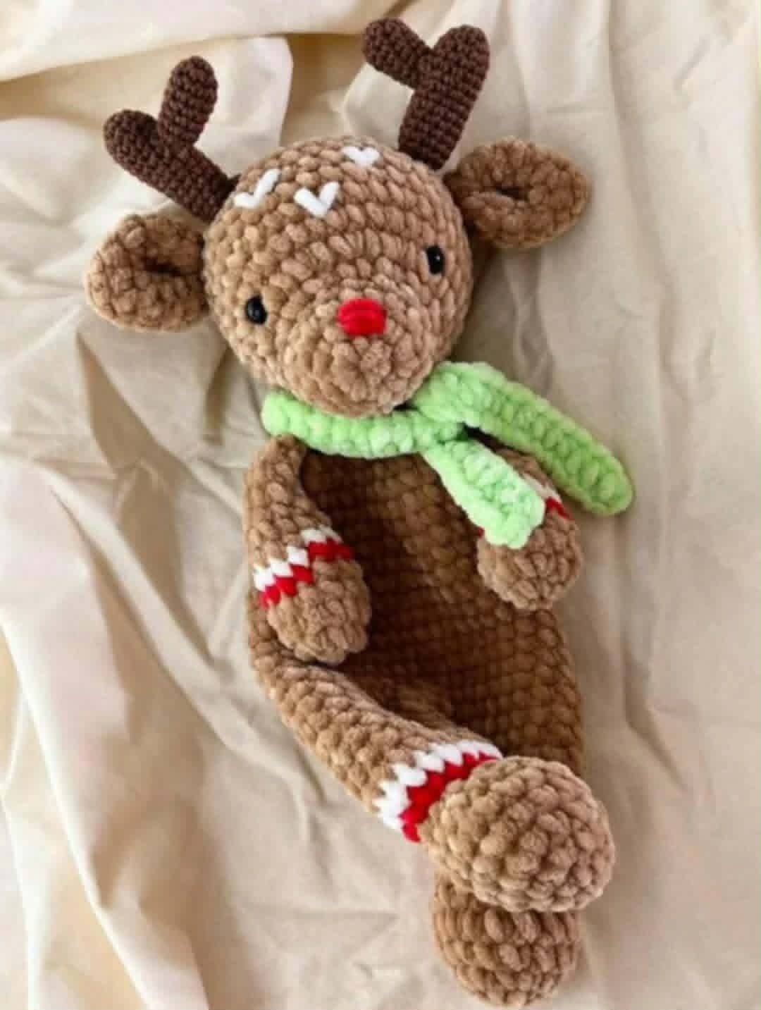 Rudolf the Reindeer Snuggler –Κουκλάκι Αγκαλιάς