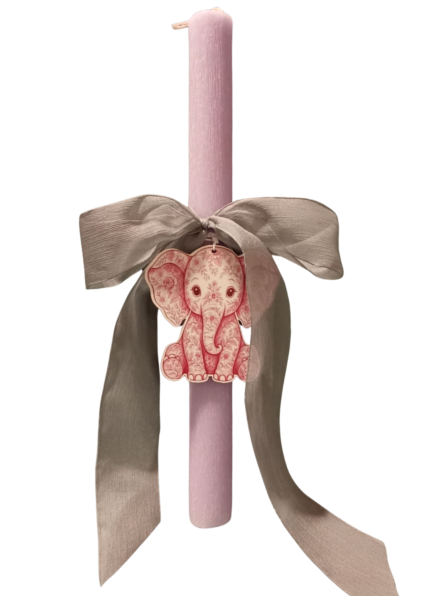 Blush Baby Elephant Floral 🐘🌸