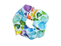 Rainbow Hearts Scrunchy –Βαμβακερό Λαστιχάκι Μαλλιών