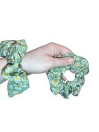 Floral Cotton Scrunchy – Λαστιχάκι Μαλλιών