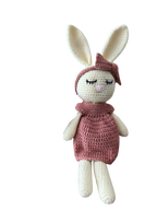 Premium Handmade Bunny Doll 42cm –Κουνελάκι | Tina Sugar Atelier