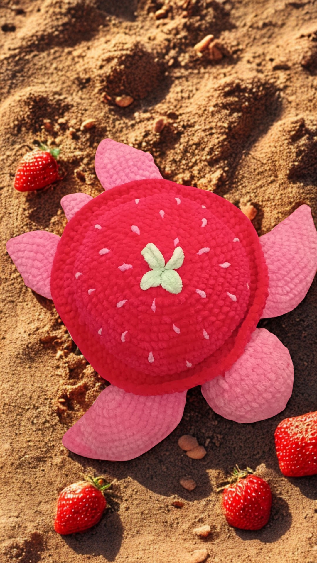 Strawberry Sea Turtle 🍓