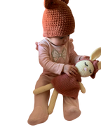 Premium Handmade Bunny Doll 42cm –Κουνελάκι | Tina Sugar Atelier