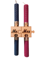 Mr & Mrs Puzzle Love Set – Σετ Λαμπάδες για Ζευγάρια